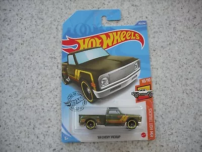 2020 Hot Wheels Die Cast Hw Hot Trucks 1969 Chevy Pickup Car 202 • $7.99