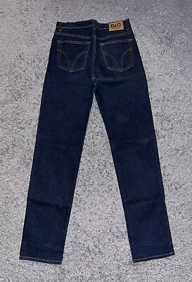 Genuine D&G Dolce & Gabbana Mens Jeans Labelled As 32 But Fits Around 29 Waist • £99