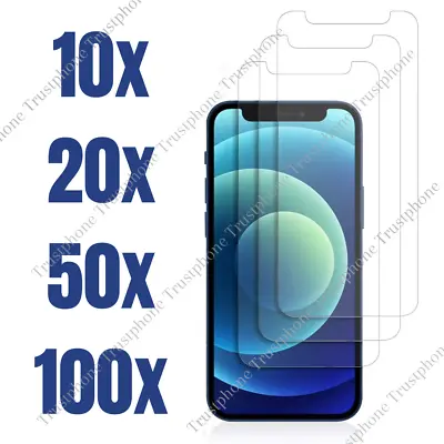 Tempered Glass Screen Protector For IPhone 15 14 13 12 11 Pro Max X XS XR 8 Lot • $64.50