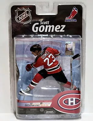 Scott Gomez NHL McFarlane Montreal Canadiens Variant  New Jersey Gold Level /500 • $57.43