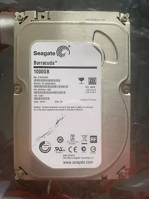 Seagate Barracuda ST1000DM003 1TB 3.5  Desktop Hard Drive SATA • £11