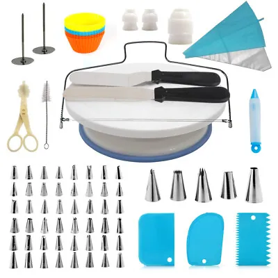 £25.06 • Buy Cake Turntable Stand Decorating Supplies Kit Rotating Icing For Cake Decorations