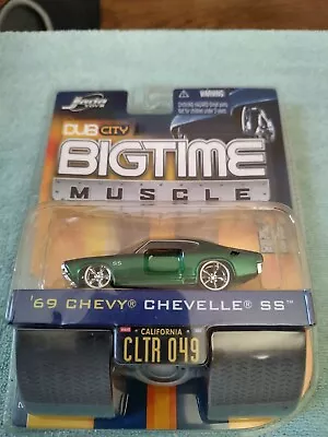 Jada Dub City Big Time Muscle 69 Chevy Chevelle SS 1:64 • $10
