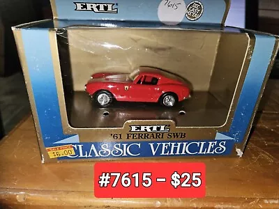 1961 Ferrari Swb Ertl O Guage Open For Display - New • $16.25