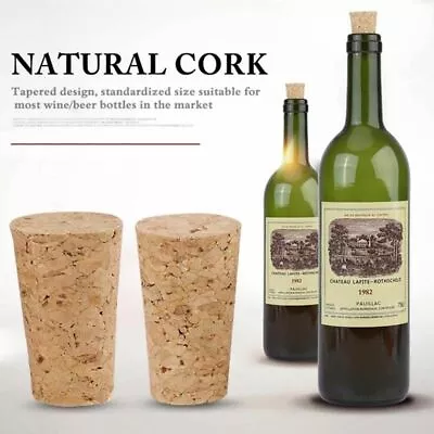 Bar Tools Bottle Plug Bottle Stopper Corks Stopper Wood Corks Wine Bottle Cover • $11.44