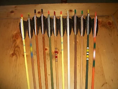 One Dozen Vintage Cedar Arrows • $15