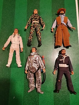 Vintage 1970s Mego Action Jackson Action Figure Lot Of 5 • $149.99