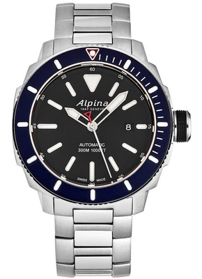 $622 • Buy Alpina Men's Seastrong Diver Automatic Rotating Bezel 44mm Watch AL-525LBN4V6B