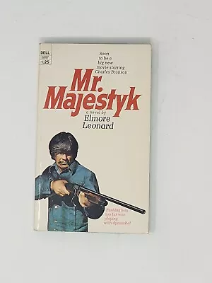 ELMORE LEONARD SIGNED 1ST - Mr. Majestyk (Charles Bronson) • $38.99