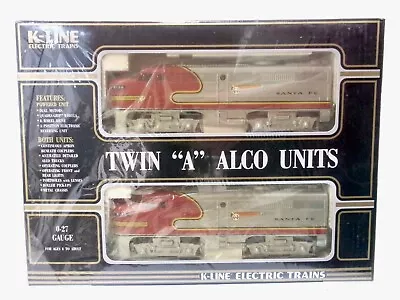 K-Line Santa Fe Twin A Alco Units K 2126/2128 New • $200