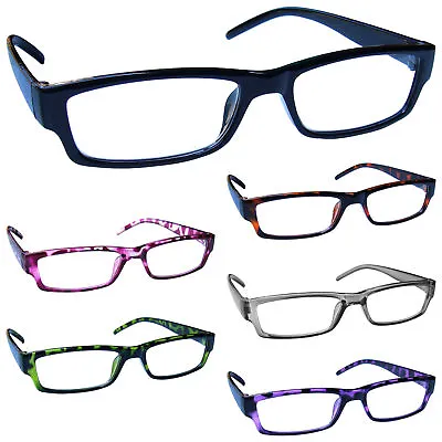 £3.50 • Buy Reading Glasses Mens Womens Lightweight Designer Style UV Reader