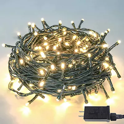 Upgraded 82FT 200 LED Christmas String Lights Outdoor/Indoor Timer & Memory Fun • $30.84