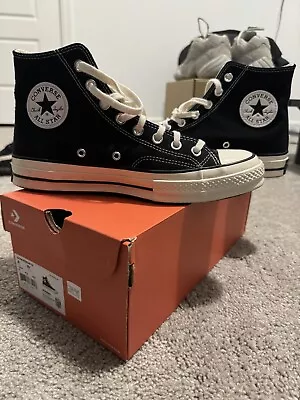 Size 8 - Converse Chuck Taylor All Star High Black 70  • $50