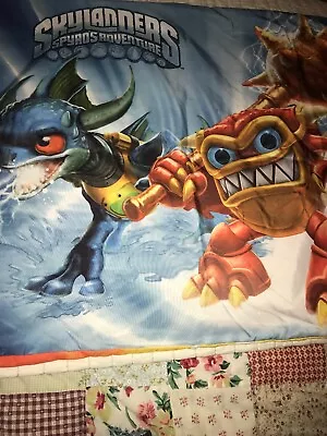 Skylanders Spyros Adventure Standard Single Pillowcase Polyester Bright Color  • $12