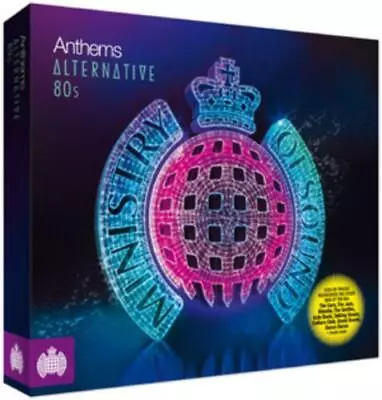 Various Artists : Anthems: Alternative 80s CD 3 Discs (2011) Fast And FREE P & P • £3.48