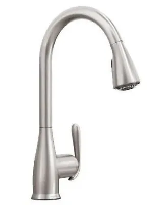 NEW SEALED Moen 87879SRS Haysfield Spot Resist 1-Handle Pulldown Faucet  • $179