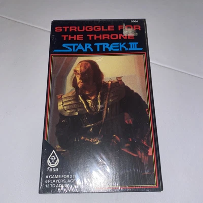 $10 • Buy FASA Star Trek RPG Star Trek III - Struggle For The Throne Fair Sealed