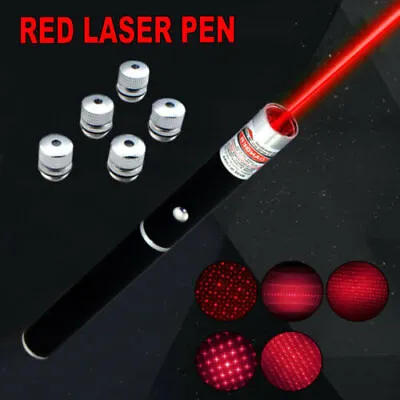 50miles Laser Red Pen Pointer 1mw Powerful Lazer Professional Beam Pet Dog Cat • £3.99