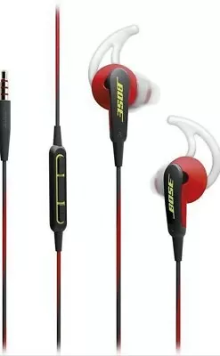 Bose SoundSport Wired 3.5mm Jack Earbuds In-ear Headphones Red-Black • $32