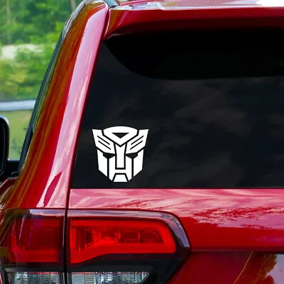 Autobots Logo 4  Wide Decal Window Sticker Transformers | 28 Different Colors! • $3.50