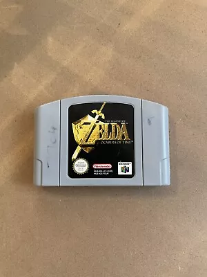 Nintendo N64 The Legend Of Zelda Ocarina Of Time No Box Or Manual • £25