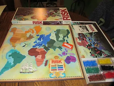 Vintage 1980 Parker Brothers Risk Game World Conquest Game 100% Complete USA • $8