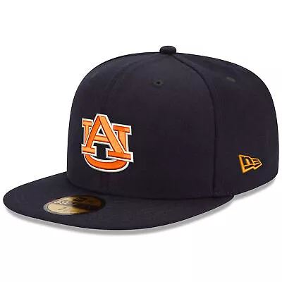 New Era Auburn Tigers Navy Blue 59Fifty Fitted Hat • $31.49
