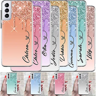 Stylish Personalised Name Case For Samsung Galaxy A12 A03S A52S A53 Phone Cover • $7.58