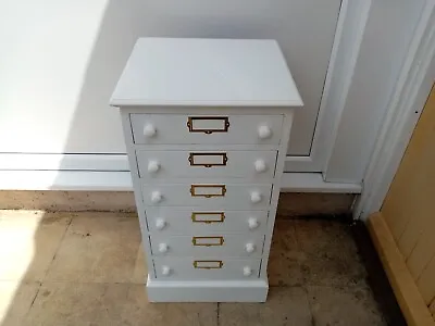 £195 • Buy Vintage Collectors Chest, Chest Of Drawers ,filing Cabinet.
