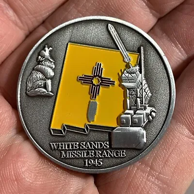 WHITE SANDS MISSLE RANGE Challenge Coin US ARMY New Mexico USA • $24.99