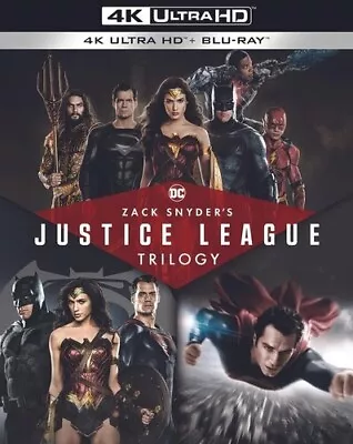 Zack Snyder's Justice League Trilogy New 4k Bluray • $171.99