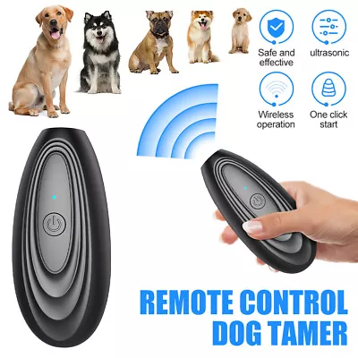 Outdoor Ultrasonic Anti Bark Device Dog Barking Control Stop Repeller Silencer • $27.99