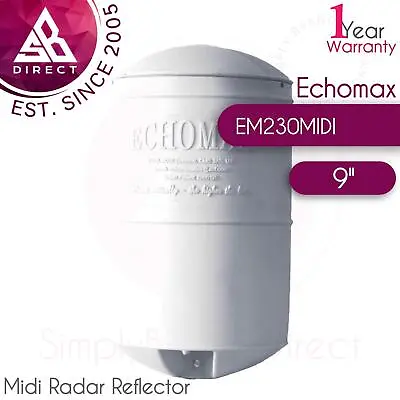 £141.31 • Buy Echomax EM230MIDI 9  Radar Reflector│Max. 20M2│Fits 8-15m│Marine - Sailing Yacht