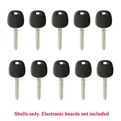 Key Shell Case Compatible With Toyota Uncut Blade Non Chip TR47 (10 Pack) • $18.49