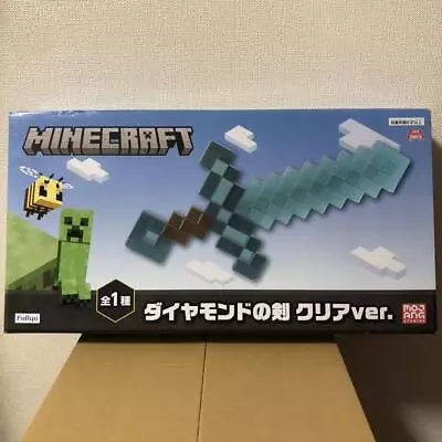 MINECRAFT Diamond Sword Clear Ver. Toy Figure W20inch • $178.39