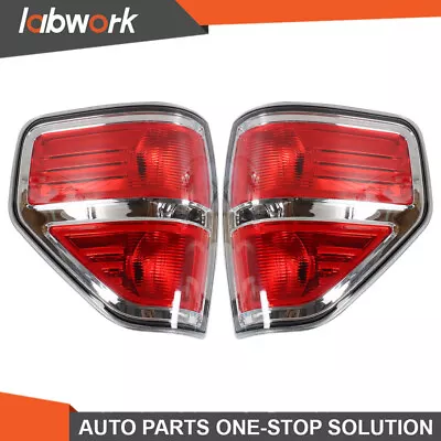 Labwork Rear Tail Lights For 2009-2014 Ford F150 F-150 Brake Lamps Left+Right • $42.65