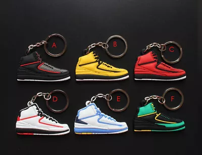 Air Jordan 2 Aj2 Sneaker Shoe Key Ring Key Chain • $4.99