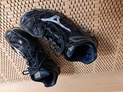 Mizuno Womens Wave Lightning RX3 Volleyball Shoes Black Size 9.5 Sneakers • $17
