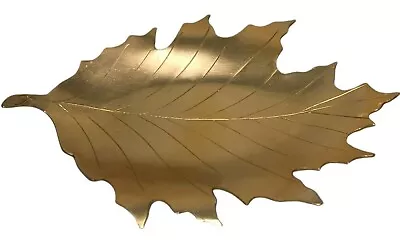 Neocraft  Annonized Aluminum Maple Leaf Shaped Candy Trinket Dish Decoration • $5.95