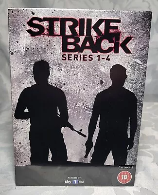 Brand New & Sealed Strike Back 1-4 - Complete (Box Set) (DVD 2014) • £19.95