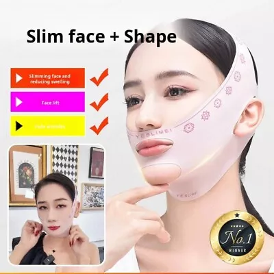 V Line Mask Chin Up Patch Double Chin Reducer Chin Mask V Up Face Lift Tape • $22.87