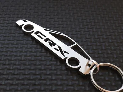 Keyring For HONDA CRX EE8 EE9 ED6 ED9 BALLADE VTEC JDM DOHC V K20 Badge Keychain • $13.99