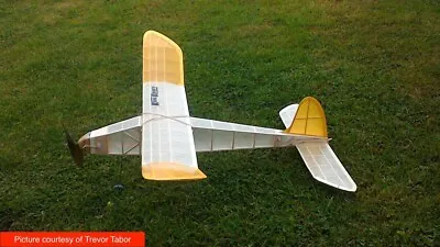'Senator' - Vintage KK Rubber Powered Model Plane ~ Laser-cut Balsa Rib Sets • £18