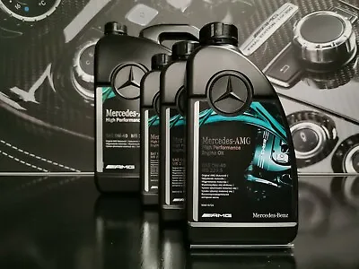 8L Genuine Mercedes-Benz 0W40 AMG High Performance Petrol Engine Oil Z8HP • £75.60