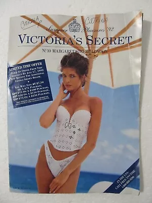 Vintage Victoria's Secret Catalog Summer Pleasures 1993 Magazine  *READ* • $24.99