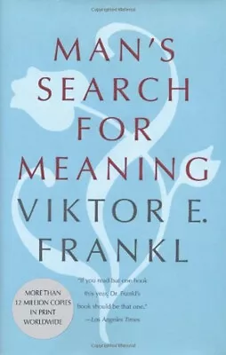 Man's Search For Meaning Hardcover Viktor Frankl • $11.28