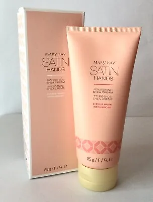 Mary Kay Citrus Rose Satin Hands Nourishing Shea Cream - New - Free Shipping • $11.95