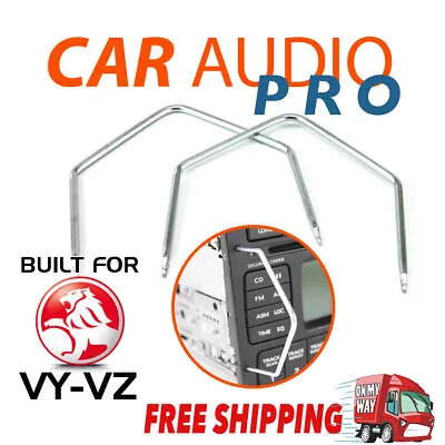 2 X RADIO REMOVAL TOOLS For HOLDEN VY-VZ COMMODORE & MONARO Stereo Keys Pins • $4.95