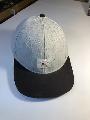 Quality Goods H&M Hat Mens OS Gray Snapback Ball Cap Twill • $10.49
