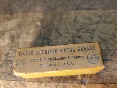 Antique VICTOR VICTROLA Electric Motor Grease Box ONLY Electrola Orthophonic  • $24